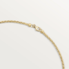 Cartier Grain de Café Necklace White Yellow Gold