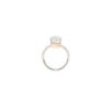 Pomellato Ring Nudo Solitaire Gold Diamonds 13